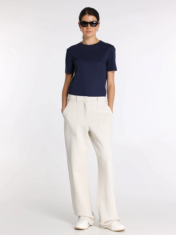 футболка Max Mara MMLASTICE цвет синий