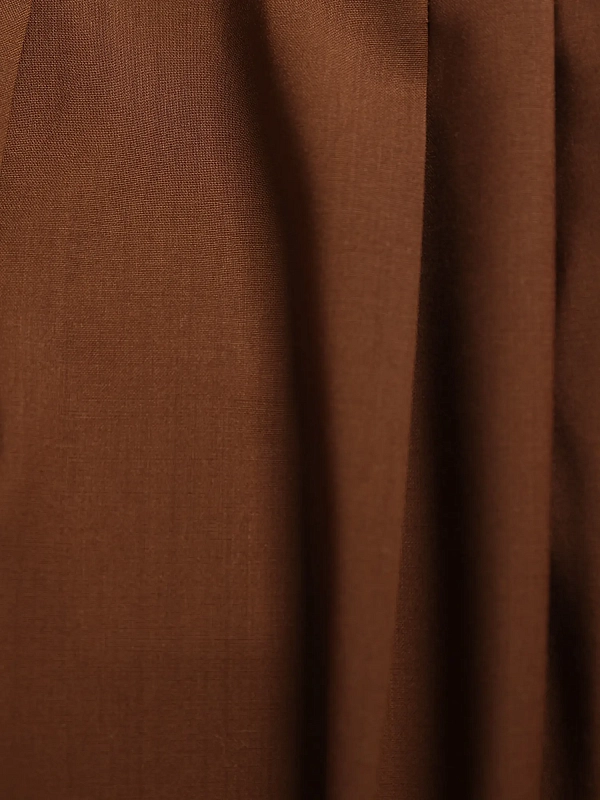брюки Max Mara MSTBACIO цвет коричневый