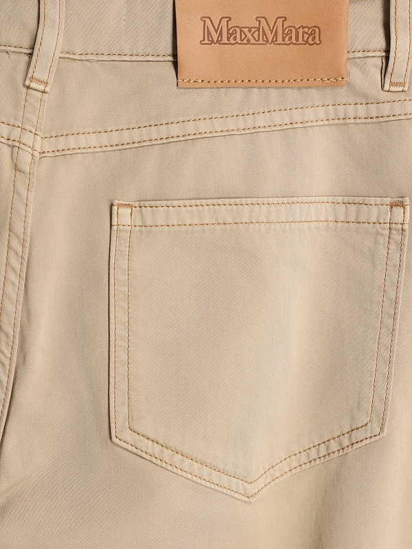 джинсы Max Mara MSTFATUO цвет бежевый