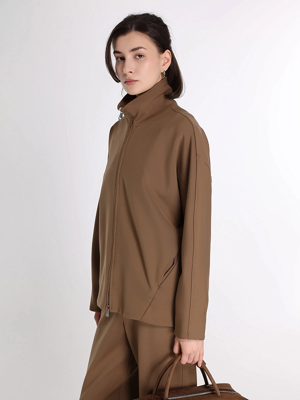 толстовка Max Mara MXPPALA цвет коричневый