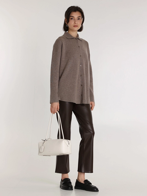 кардиган Max Mara SMMGATTI цвет бежевый