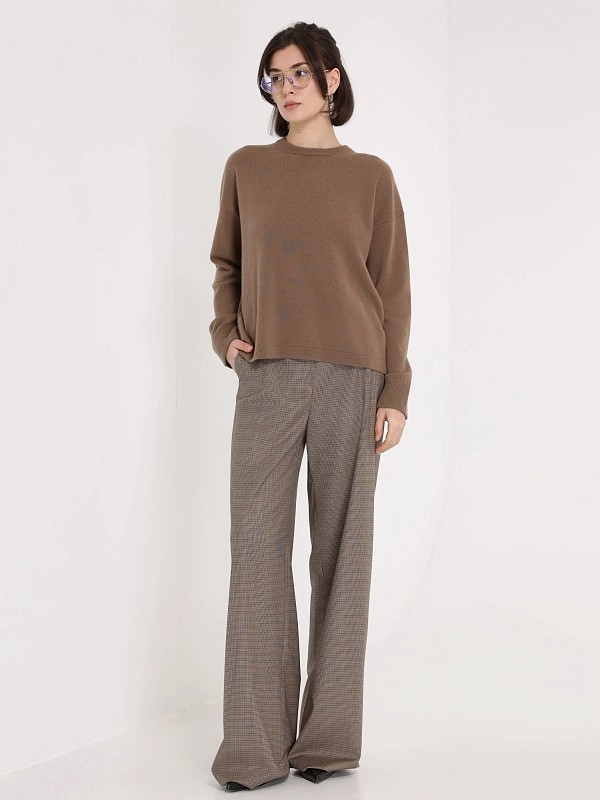 джемпер Max Mara SMMNEBBIE цвет коричневый