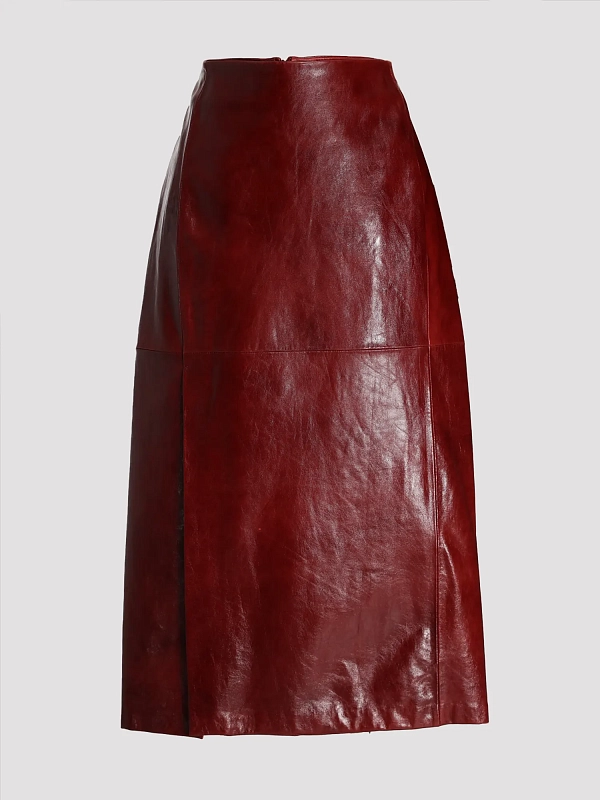 юбка кожаная Max Mara SPXCOMMA