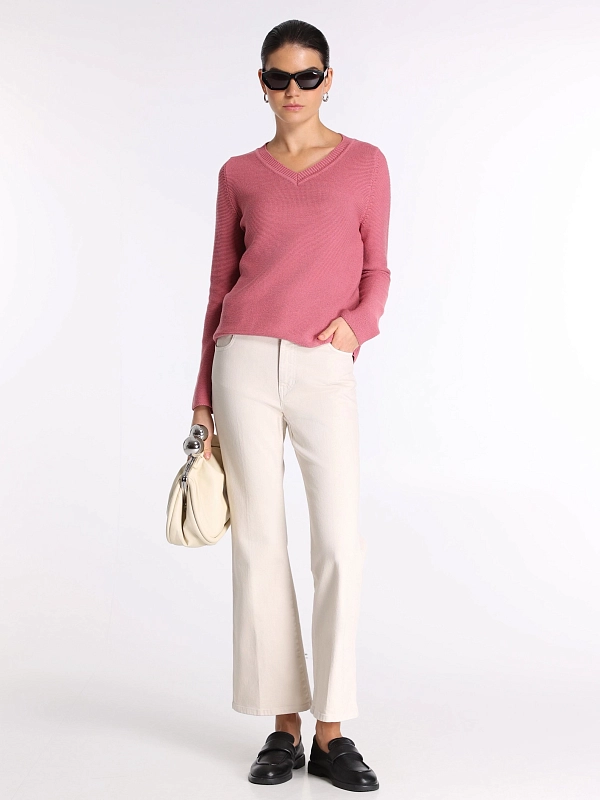 пуловер Max Mara Weekend WKDAGO цвет розовый