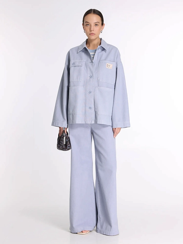 куртка джинсовая Max Mara Weekend WKDALBUM цвет голубой