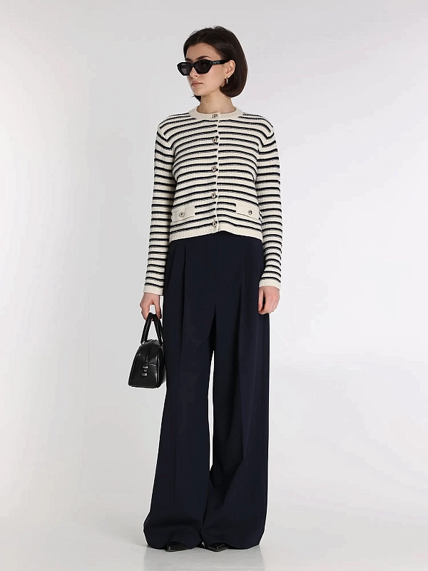 брюки Max Mara Weekend WKDASTA цвет темно-синий