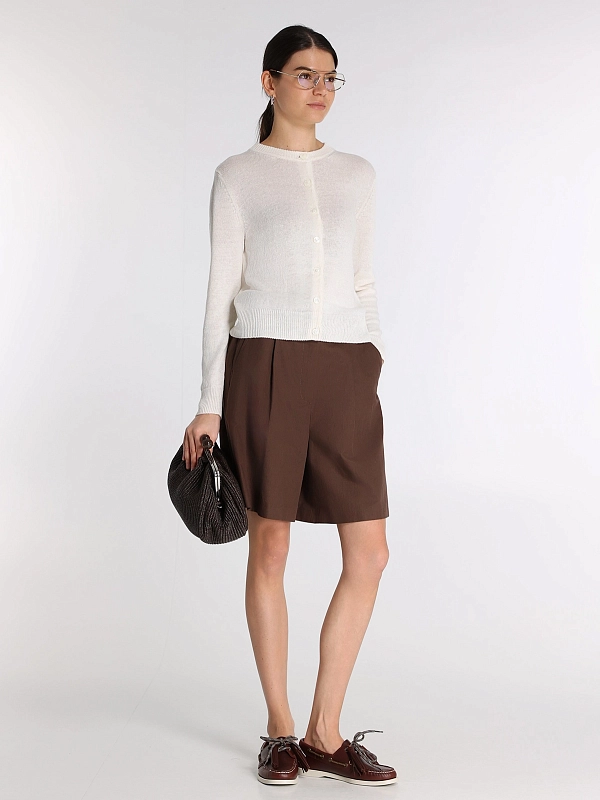кардиган Max Mara Weekend WKDBADIA цвет молочный
