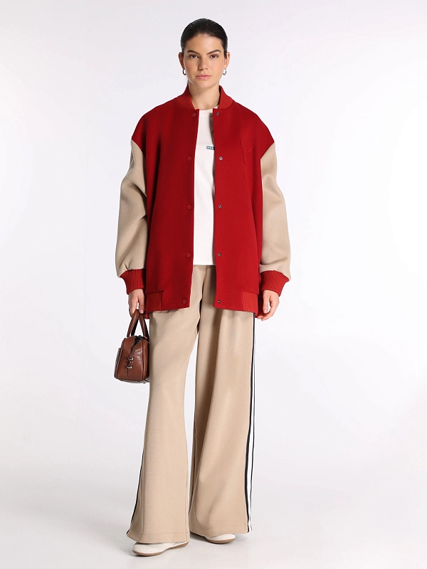 бомбер Max Mara Weekend WKDELLISSE цвет красный