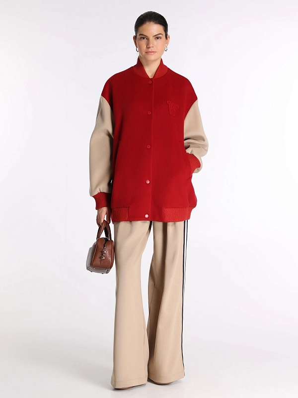 бомбер Max Mara Weekend WKDELLISSE цвет красный
