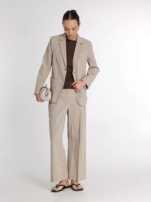 брюки Max Mara Weekend WKDMARINA цвет бежевый