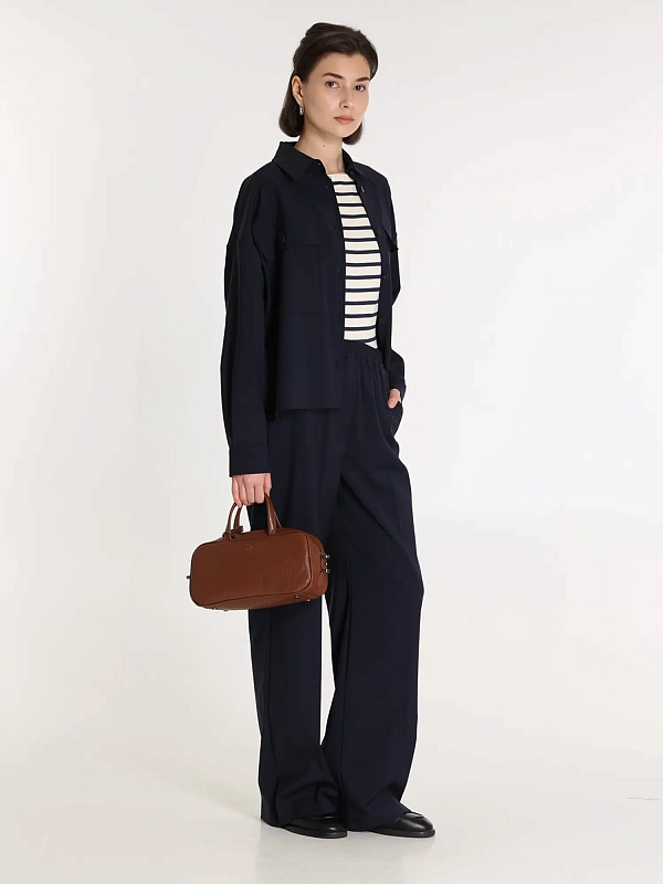 рубашка Max Mara Weekend WKDMULINO цвет темно-синий