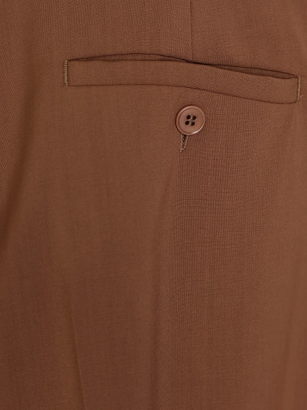 брюки Max Mara Weekend WKDVISIVO цвет табачный
