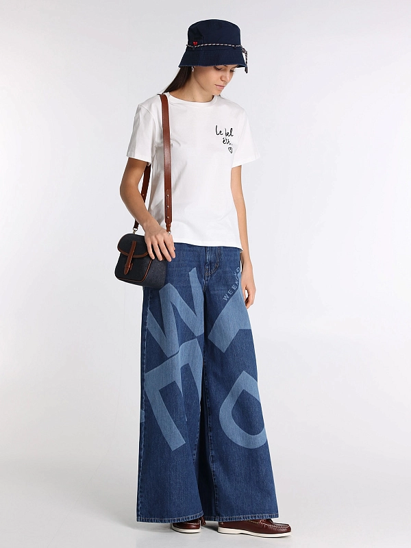 джинсы Max Mara Weekend WKDVORTICE цвет синий