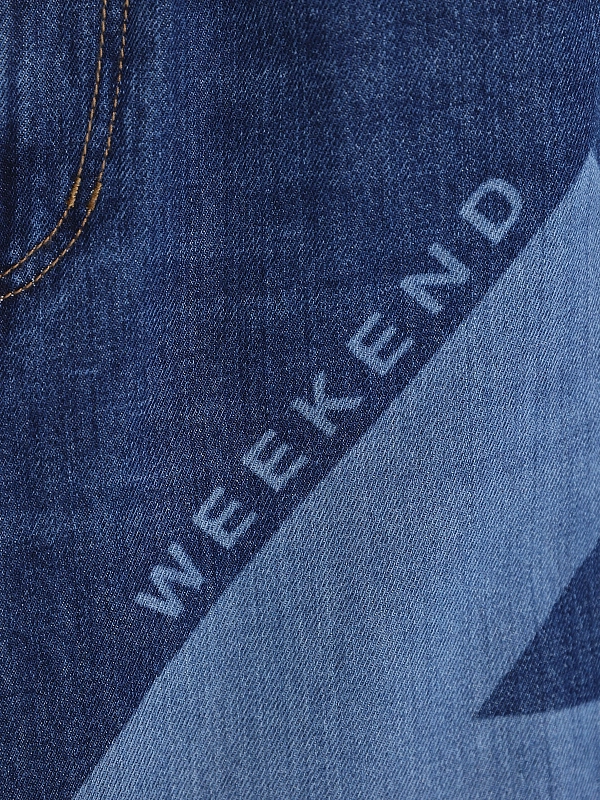 джинсы Max Mara Weekend WKDVORTICE цвет синий