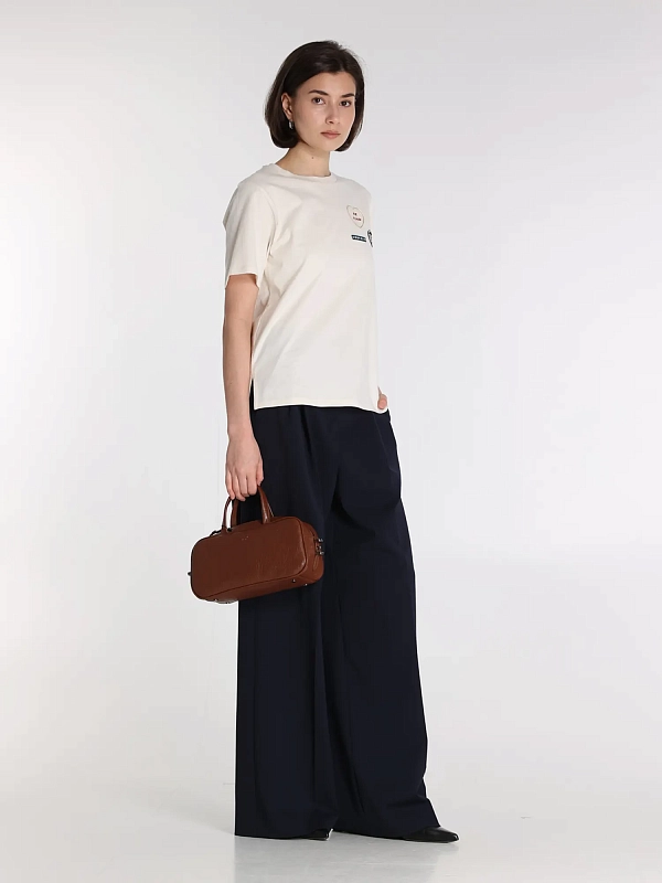 футболка Max Mara Weekend WKDWEST цвет белый, синий