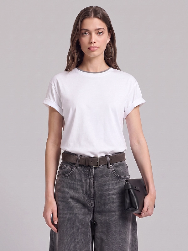 футболка Brunello Cucinelli M0T18BD200