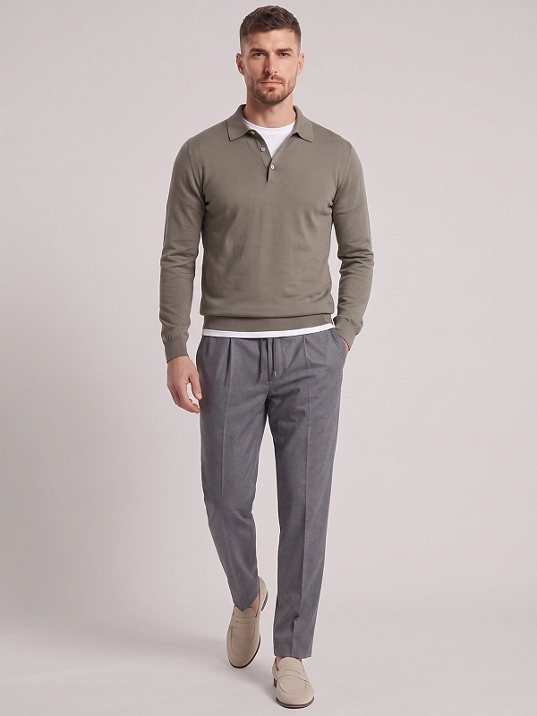 джемпер поло Brunello Cucinelli M2400295