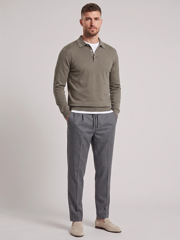 джемпер поло Brunello Cucinelli M2400295