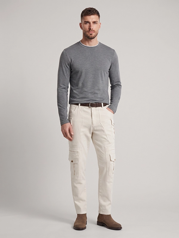 лонгслив Brunello Cucinelli MH8367433