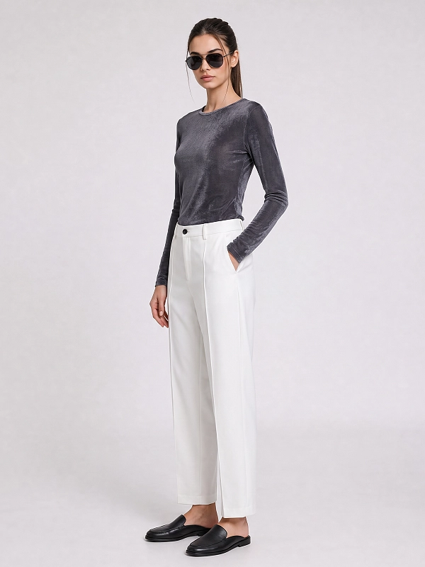 лонгслив Max Mara MMLABANO цвет темно-серый