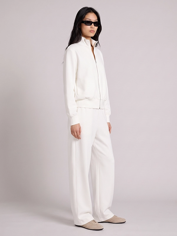 брюки Max Mara MMLEREMI цвет белый