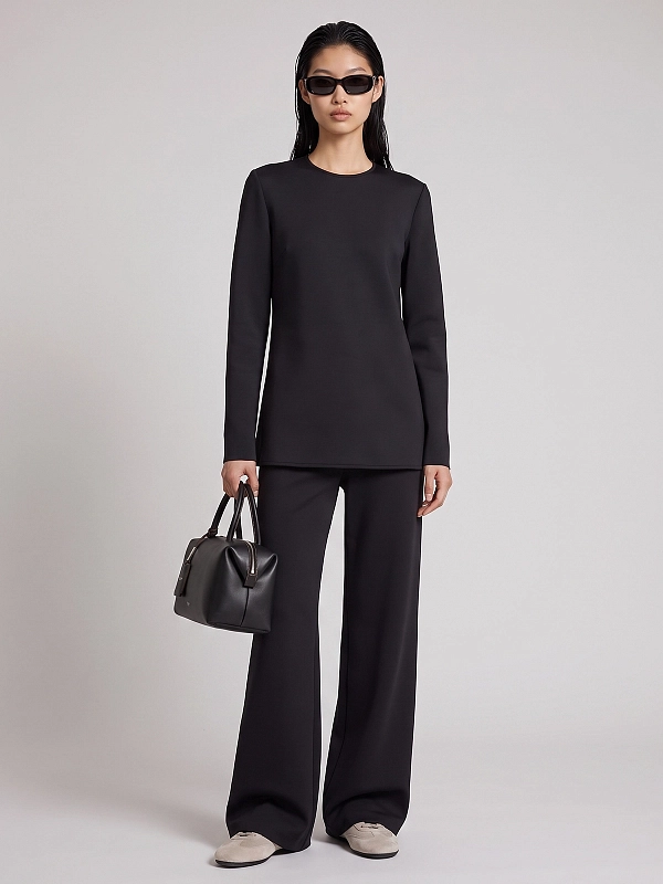 брюки Max Mara MMLMIRTO цвет черный