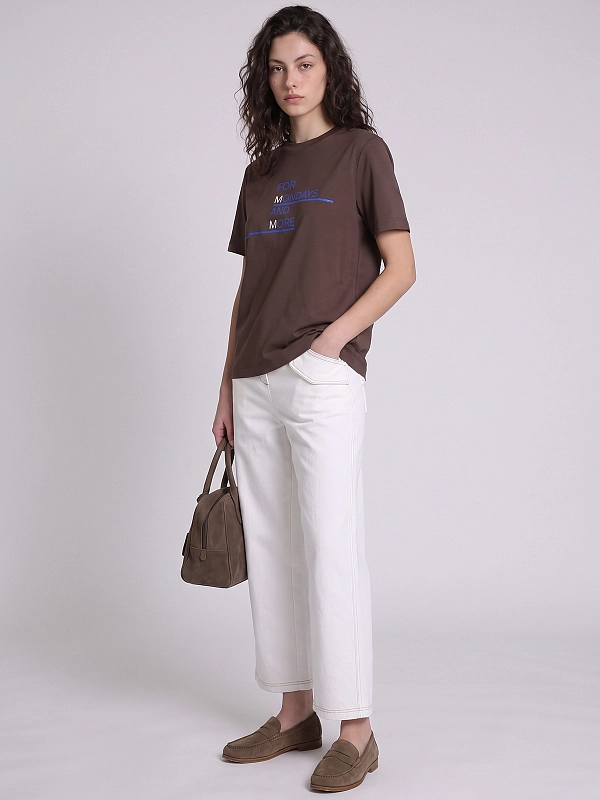 футболка Max Mara MMLROLLIO
