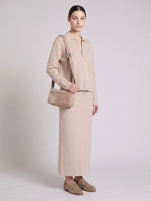 кардиган Max Mara MMLSNACK цвет светло-бежевый