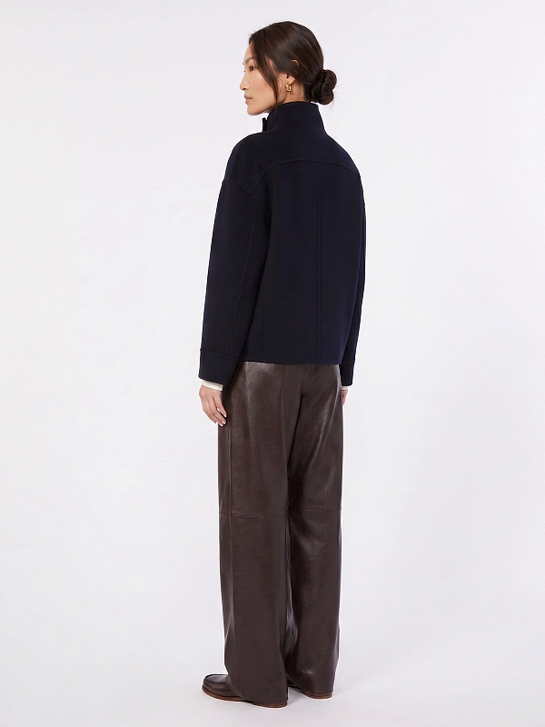 брюки кожаные Max Mara MSTLEGNO
