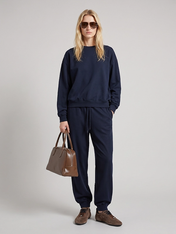 свитшот Max Mara MXMFASTO цвет темно-синий