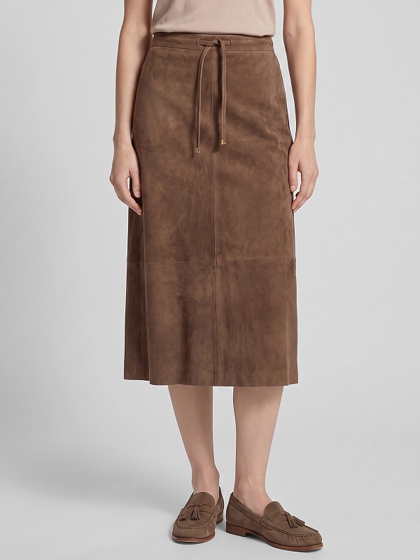 юбка замшевая Max Mara SMMGAZZA