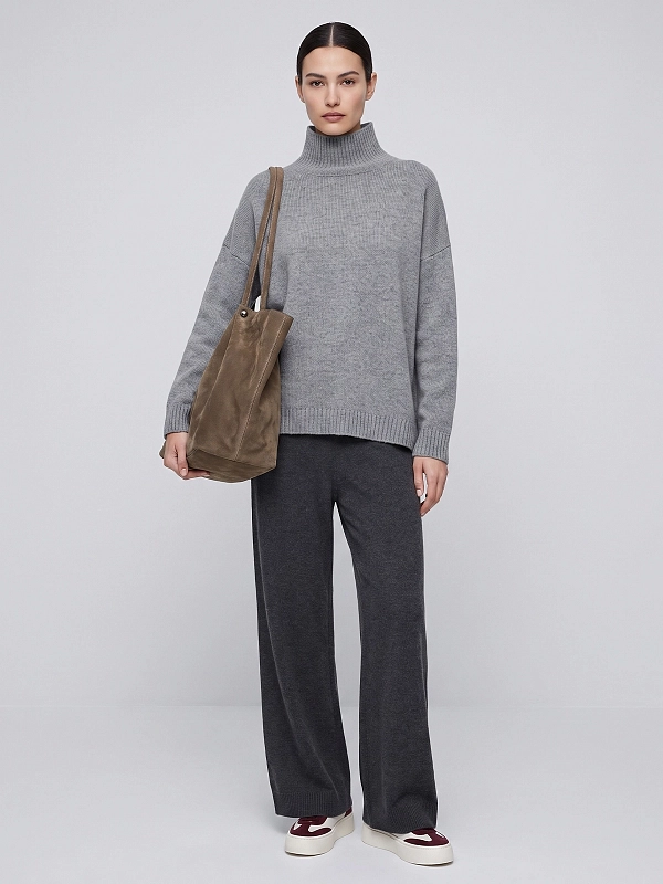 свитер Max Mara Weekend WKDBORGIA цвет серый букле