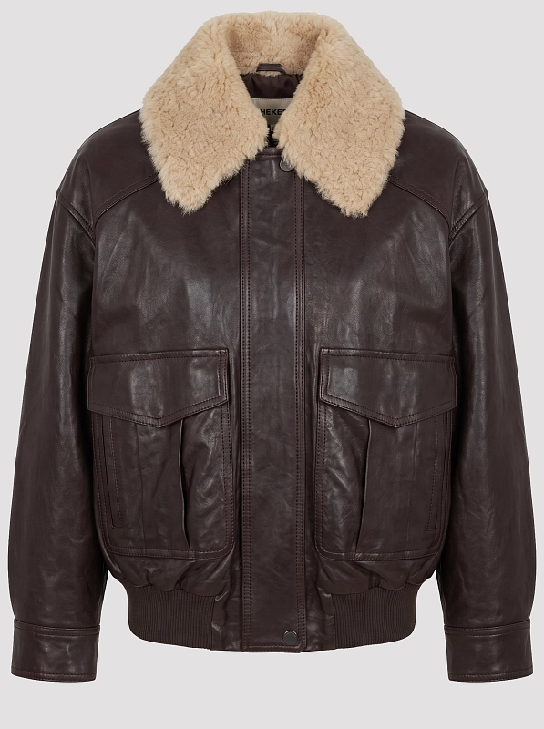 куртка кожаная Max Mara Weekend WKDCALATA