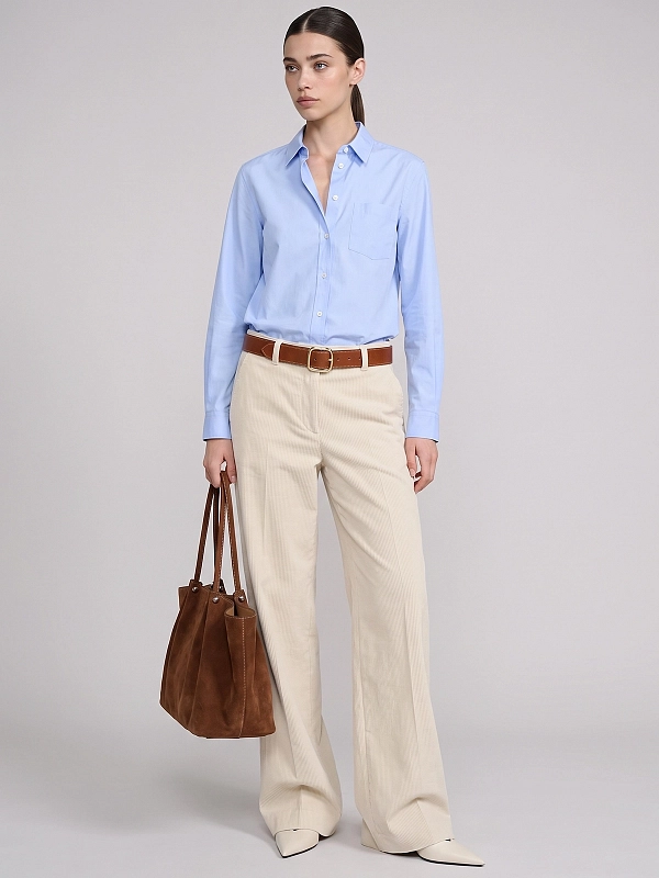 рубашка Max Mara Weekend WKDCOBALTO