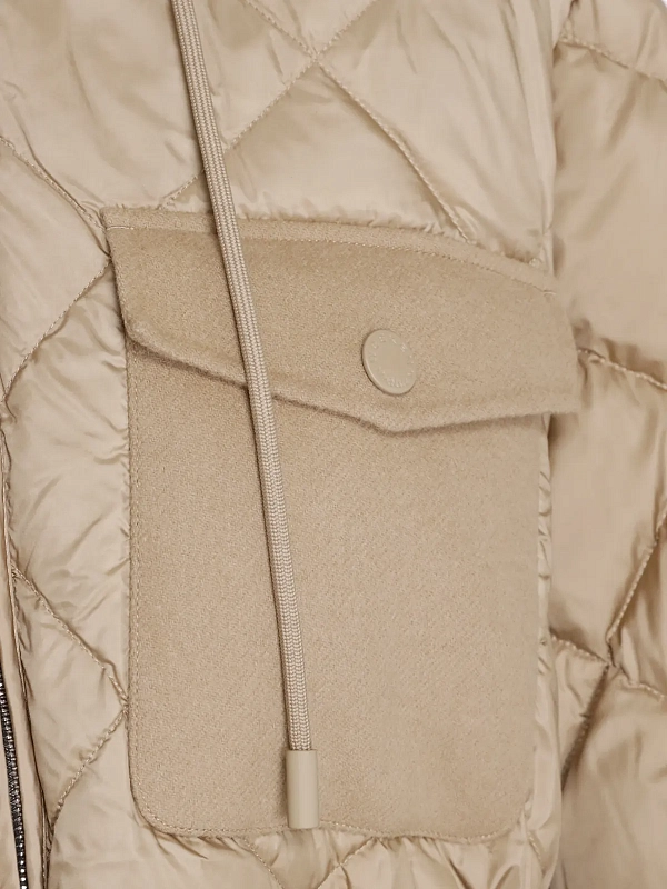 пуховик короткий Max Mara Weekend WKDFIDATO цвет кэмэл