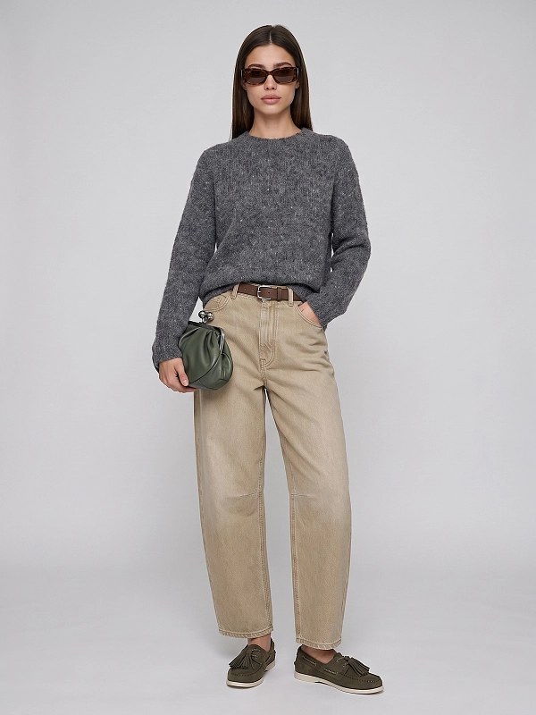 джемпер Max Mara Weekend WKDHOBBY цвет серый