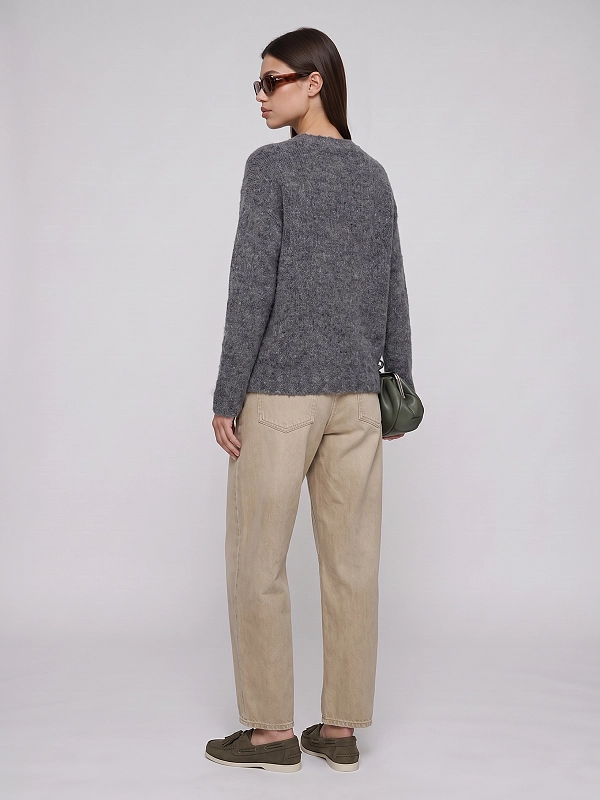 джемпер Max Mara Weekend WKDHOBBY цвет серый
