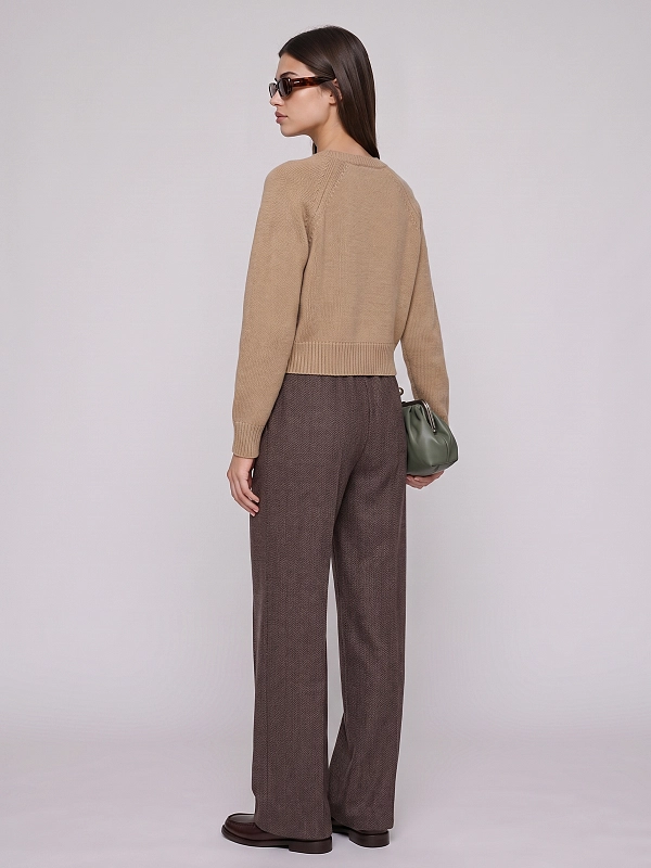 кардиган Max Mara Weekend WKDOMBROSA цвет кэмэл