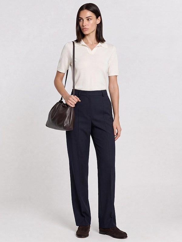 поло Max Mara Weekend WKDRONCOLOD цвет молочный