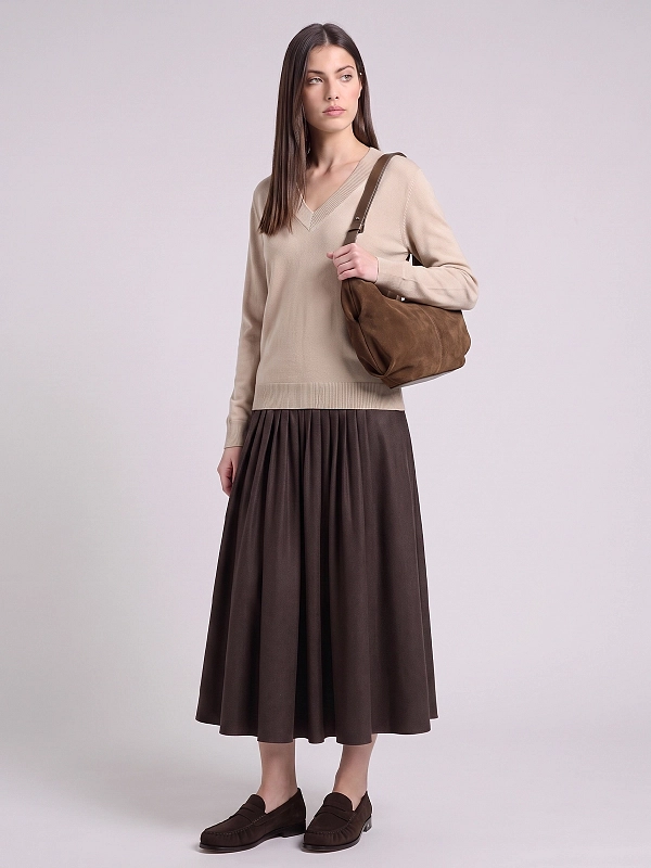 пуловер Max Mara Weekend WKDTALAMO цвет бежевый