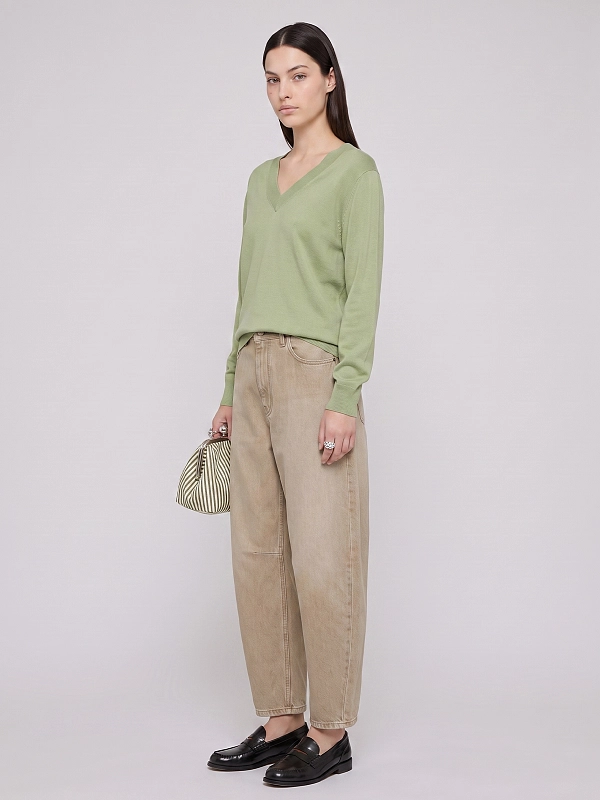 пуловер Max Mara Weekend WKDTALAMO цвет зеленый