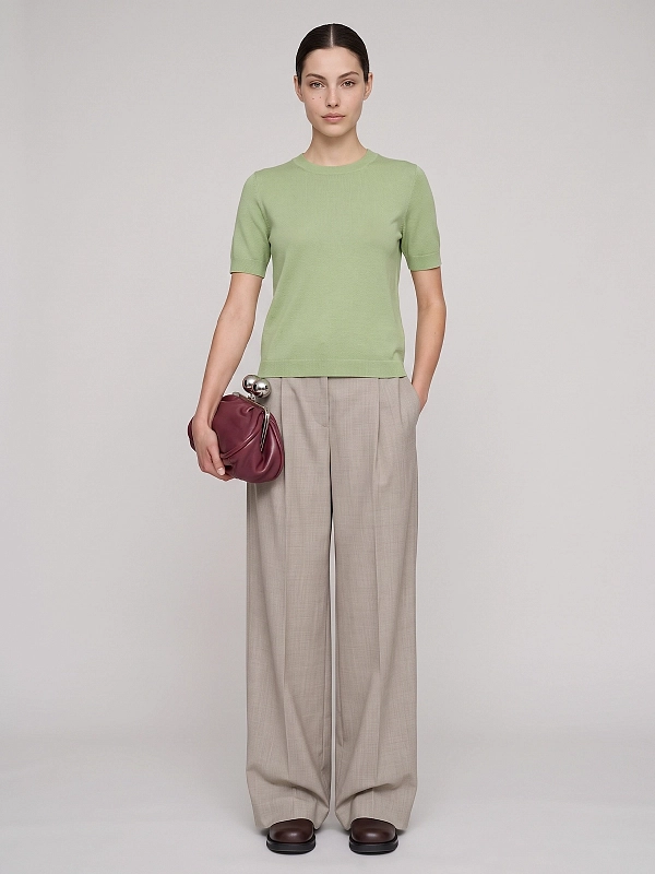 джемпер Max Mara Weekend WKDTAPIOCA цвет зеленый