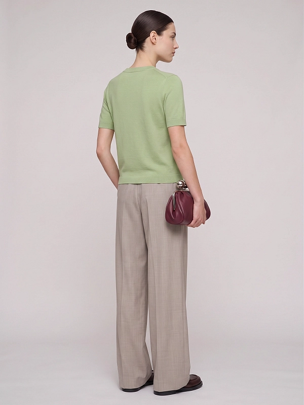 джемпер Max Mara Weekend WKDTAPIOCA цвет зеленый