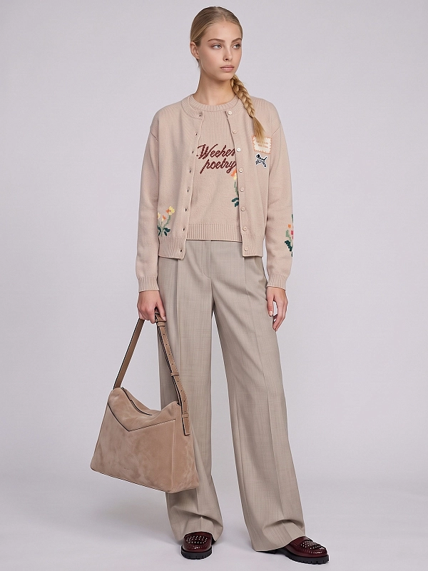 кардиган Max Mara Weekend WKDTEIERA цвет бежевый