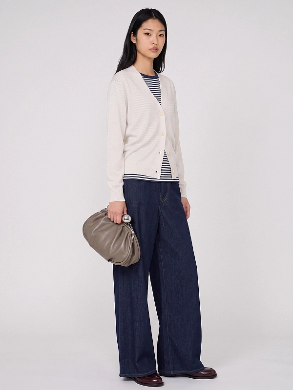 кардиган Max Mara Weekend WKDTORRE цвет молочный