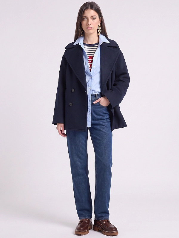 лонгслив Max Mara Weekend WKDVICINO цвет белый синий