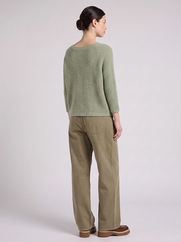 джемпер Max Mara Weekend WKDXENO цвет зеленый